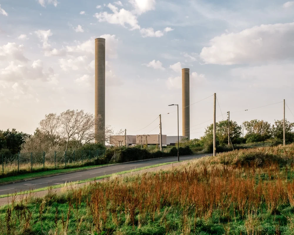 East Cowes Power Station - M.P. Osborne Landscape photography