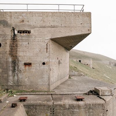 Needles Rocket Test Site, Isle of Wight — Forgotten History series, fine art print, M.P. Osborne ARPS