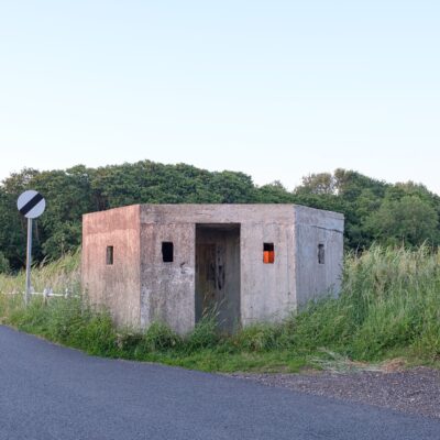 Type 22 pillbox, Freshwater Causeway, Isle of Wight, Forgotten History series, fine art print, M.P. Osborne ARPS