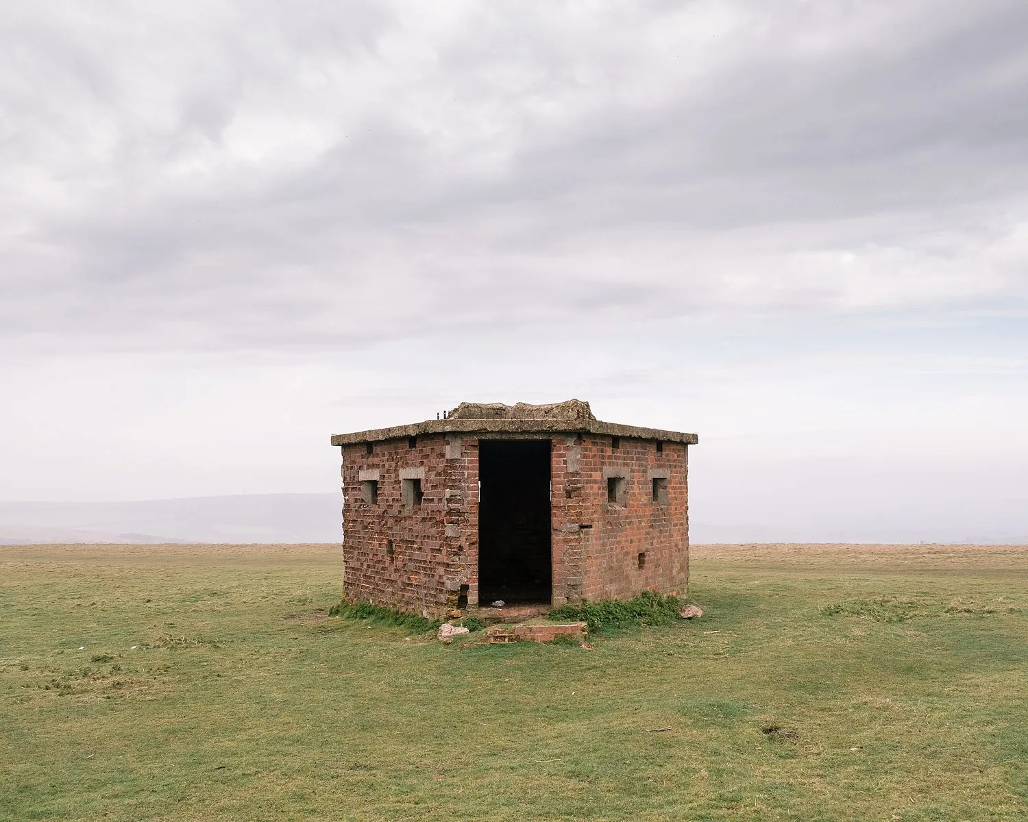 Chain Home radar building, Isle of Wight — Forgotten History series, fine art print, M.P. Osborne ARPS