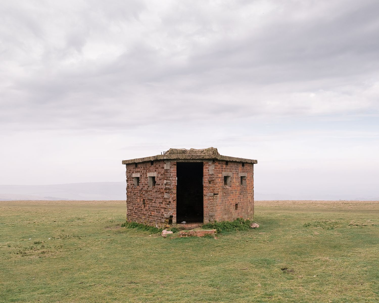 Chain Home radar building, Isle of Wight — Forgotten History series, fine art print, M.P. Osborne ARPS